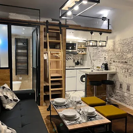 Appartamento Loft Jaures Parigi Esterno foto